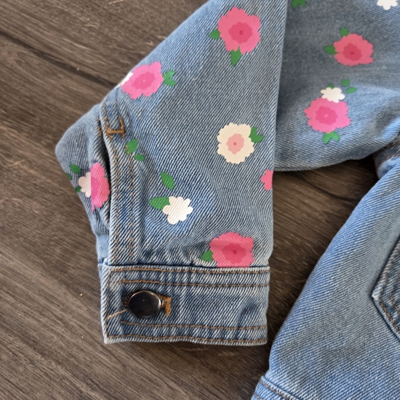 Girls Squishmallows Denim Jacket Size XS 6/6x - Picture 4 of 9